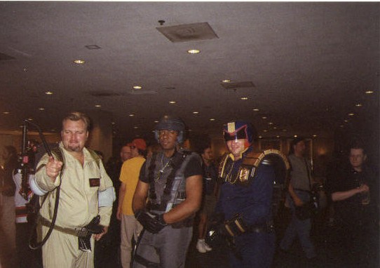 A Ghostbuster, a Starship Trooper, and Judge Dredd